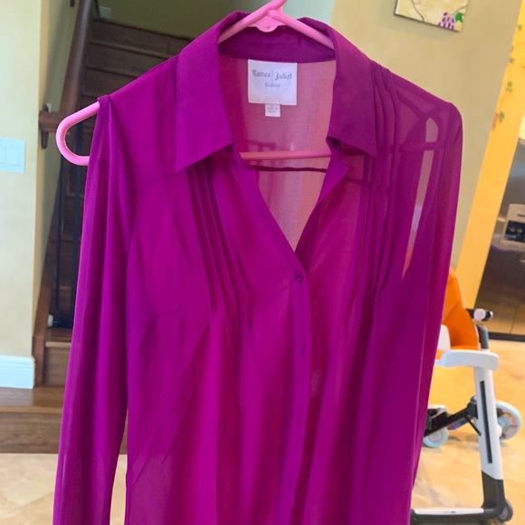 Beautiful vibrant Romeo and Juliet top - Picture 1 of 4